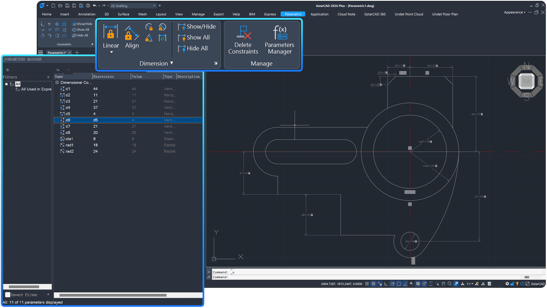 Parametric Constraints (Phase 2)